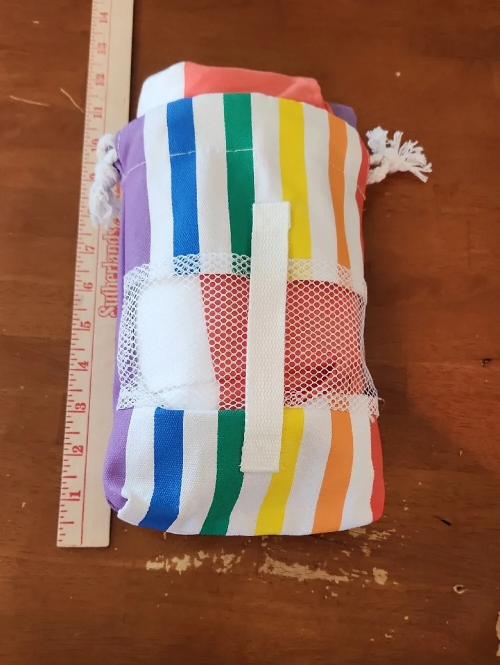 Dock & Bay Quick Dry Towel in Matching Travel Bag— Rainbow Stripe